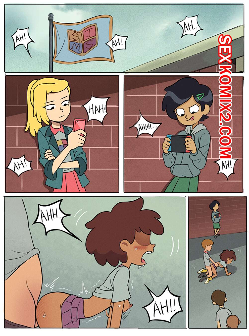 Порно комикс Anne Boonchuy. Mangamaster