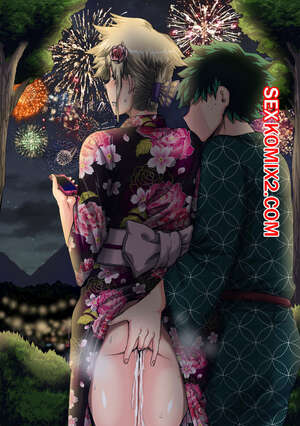 Порно комикс Boku no Harem Academia. Часть 7. Summer Vacation With Bakugos Mom.