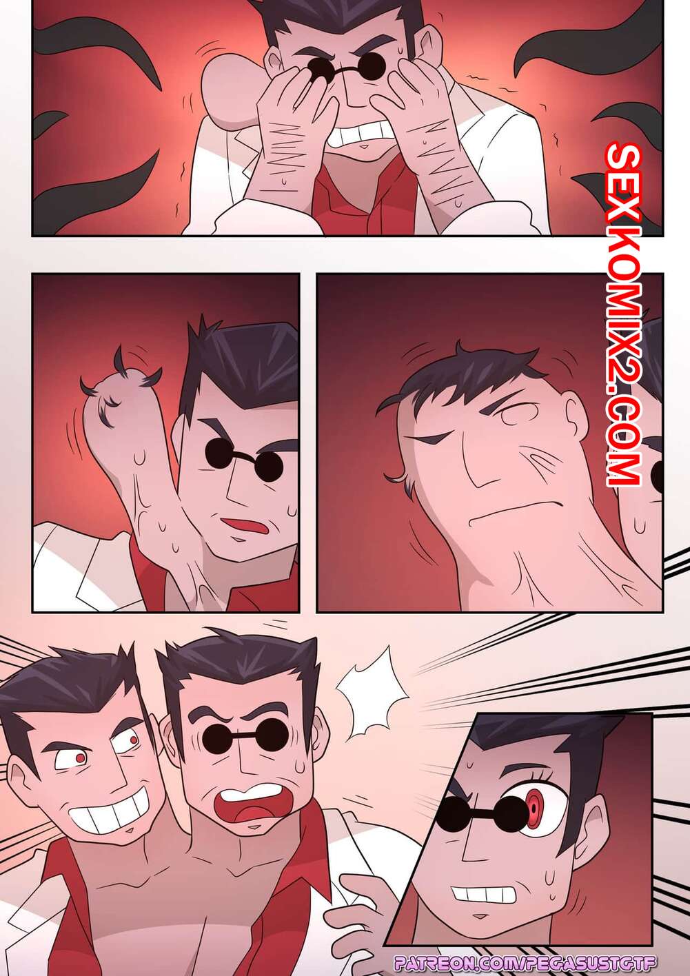 Порно комикс Helltaker. PegasusTGTF