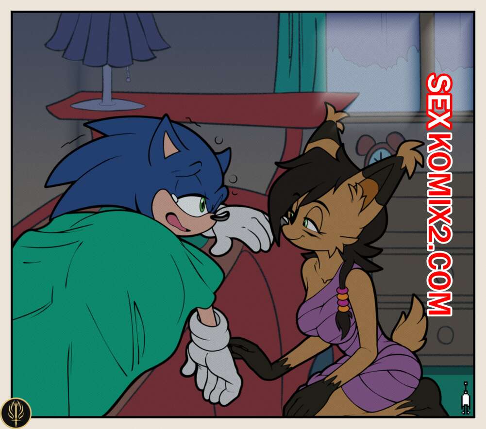 Порно комикс Дружеское соревнование. Соник