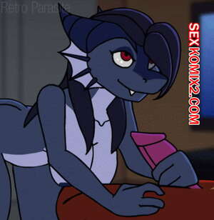 Порно комикс Гиф. Минет от Мирт. Myrtle Blowjob