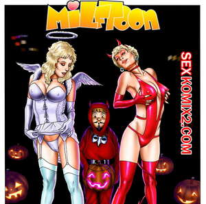 Порно комикс Хэллоуин.