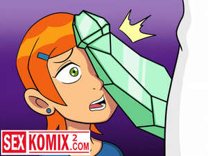 Порно комикс Новый алмаз для Гвен Бен 10