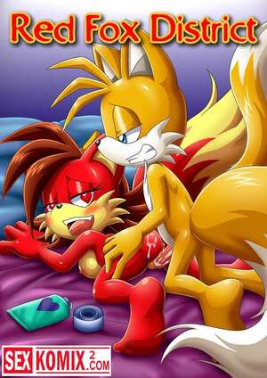 Порно комикс Район красной лисы