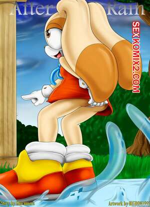 Порно комикс Соник. После дождя