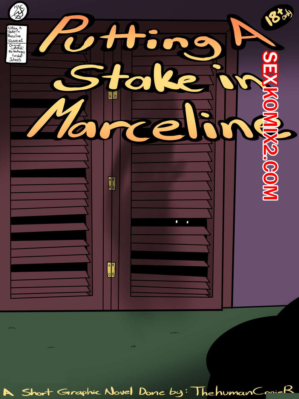 Порно комикс Время приключений. Шпионя за Марселин.