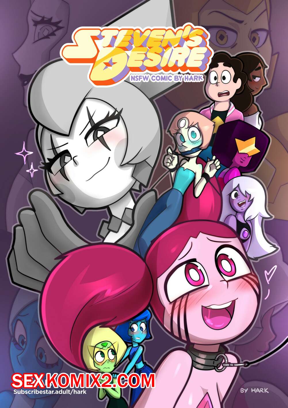 Порно комикс Вселенная Стивена. Желание Стивена. Stevens Desire. HarkArt.