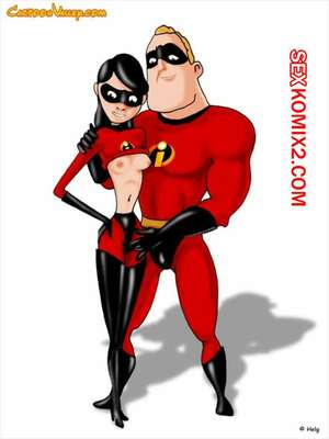 Порно комикс Суперсемейка Отец и дочь